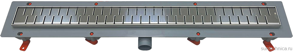 Душевой трап (лоток) Veconi Medium N 950 хром глянцевый