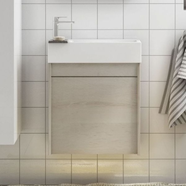 Тумба под раковину Art&Max Family R, 50, подвесная, Pino Bianco