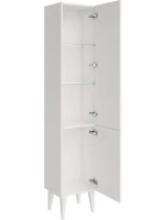 Шкаф пенал для ванной ASB-Woodline Риола 40 белый Шкаф пенал для ванной ASB-Woodline Риола 40 белый