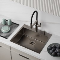 Мойка кухонная IDDIS Haze HAZ59GMi77 графит Мойка кухонная IDDIS Haze HAZ59GMi77 графит