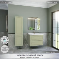Мебель для ванной комнаты Caprigo Wales 80 фисташка