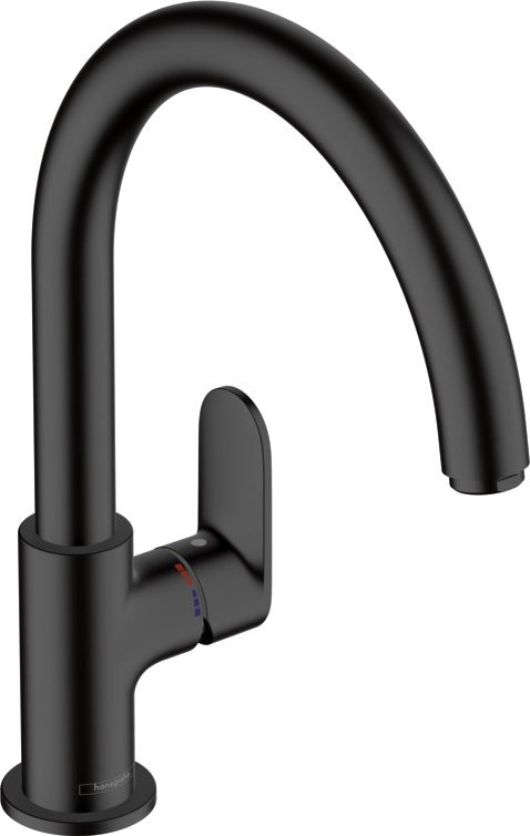 Смеситель для кухни Hansgrohe Vernis Blend M35 71870670 черный