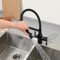 Смеситель для кухни Frap F4397-6 черный