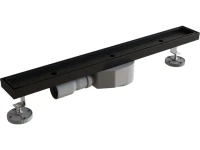 Душевой трап (лоток) RGW SDR-08B черный, 80 см