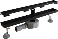 Душевой трап (лоток) RGW SDR-08B черный, 80 см