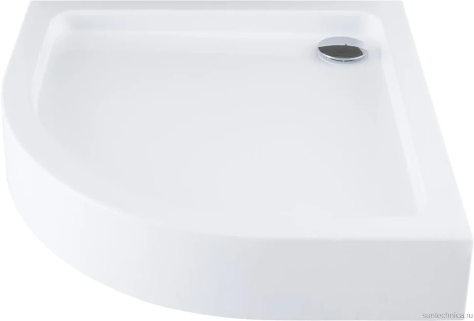 Поддон для душа Aquanet GL180 90x90 четверть круга