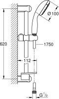 Душевой гарнитур Grohe Tempesta New 28593002