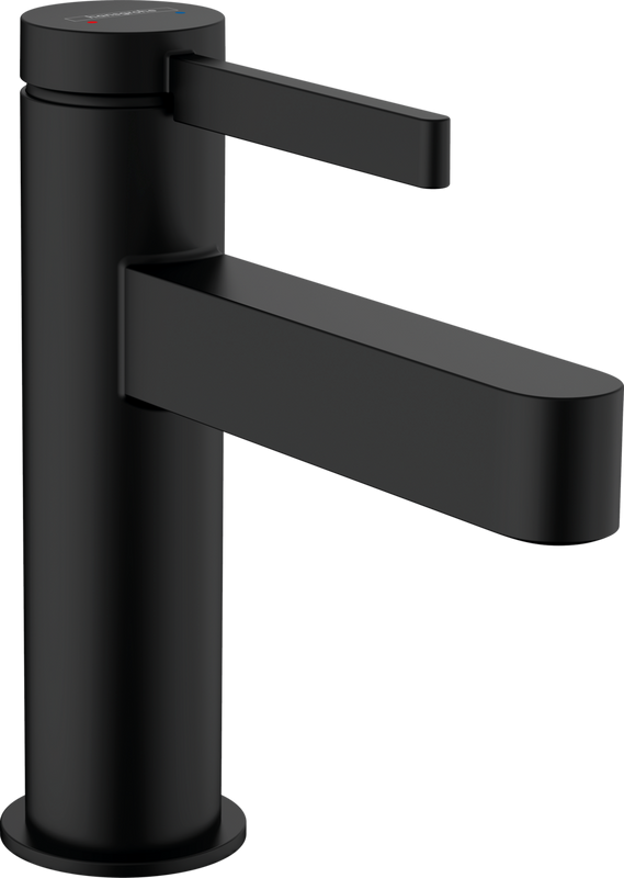 Смеситель для раковины Hansgrohe Finoris 100 76010670 матовый черный