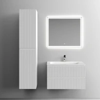 Мебель для ванной комнаты Sancos Snob T 80 см, bianco