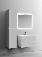 Мебель для ванной комнаты Sancos Snob T 80 см, bianco