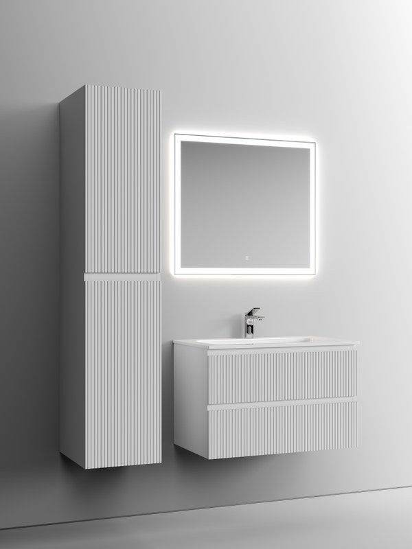 Мебель для ванной комнаты Sancos Snob T 80 см, bianco