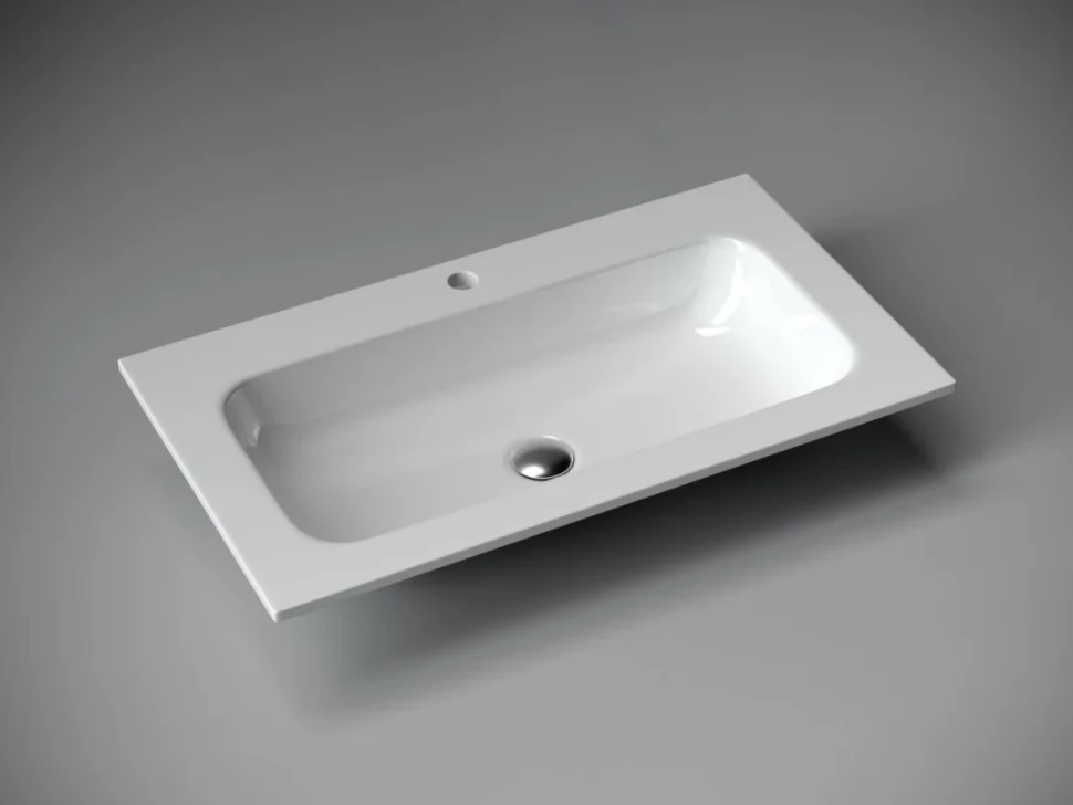 Мебель для ванной комнаты Sancos Snob T 80 см, bianco