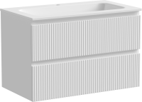 Мебель для ванной комнаты Sancos Snob T 80 см, bianco