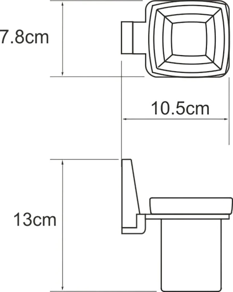 Стакан Wasserkraft Abens K-3228