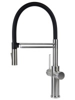 Смеситель для кухни Agger Elegant A3252522 с гибким изливом, сатин матовый