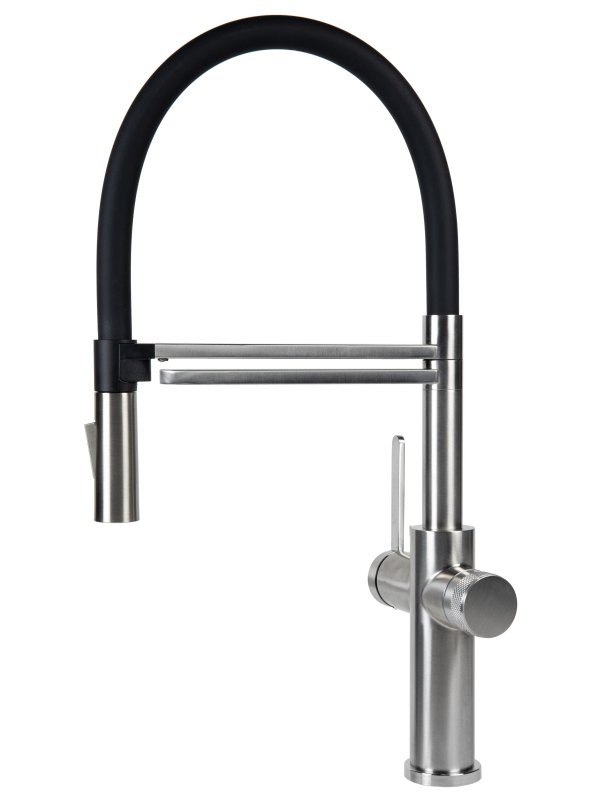 Смеситель для кухни Agger Elegant A3252522 с гибким изливом, сатин матовый