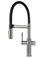 Смеситель для кухни Agger Elegant A3252522 с гибким изливом, сатин матовый