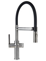 Смеситель для кухни Agger Elegant A3252522 с гибким изливом, сатин матовый