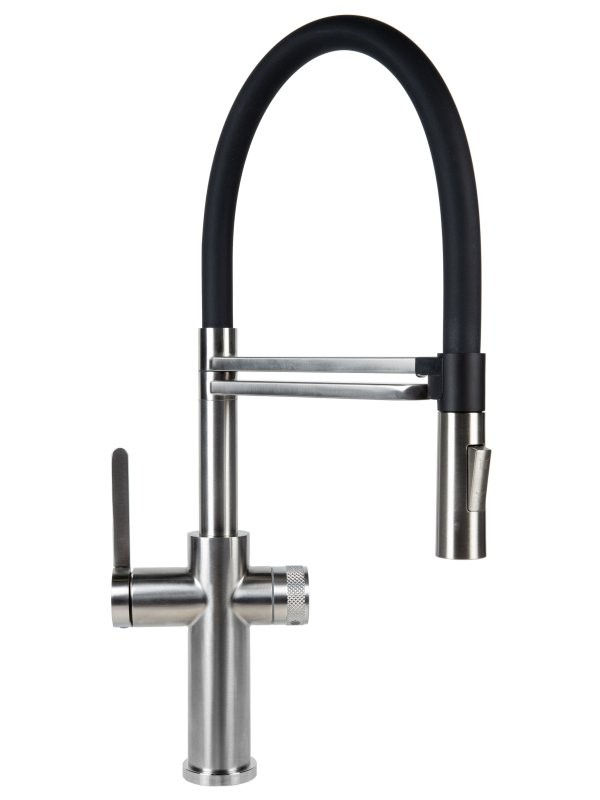 Смеситель для кухни Agger Elegant A3252522 с гибким изливом, сатин матовый
