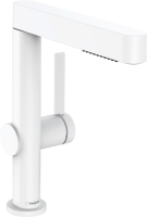 Смеситель для раковины Hansgrohe Finoris 230 76063700 матовый белый