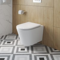 Унитаз подвесной BelBagno Tre BB5180CH-TOR/SC безободковый