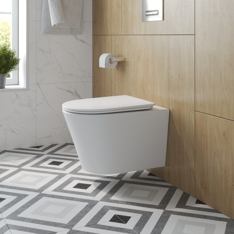 Унитаз подвесной BelBagno Tre BB5180CH-TOR/SC безободковый