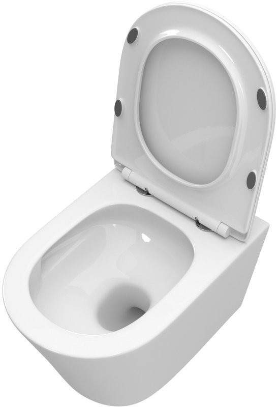 Унитаз подвесной BelBagno Tre BB5180CH-TOR/SC безободковый