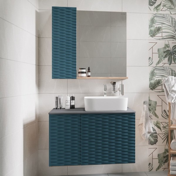 Мебель для ванной комнаты Grossman Альба 80 веллингтон, бриз