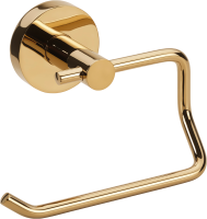 Держатель туалетной бумаги Bemeta Brilo 161112042 gold polished