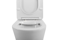 Унитаз-компакт напольный BelBagno Flay-r BB2149CPR/SC безободковый, крышка с микролифтом, бачок BB2149T