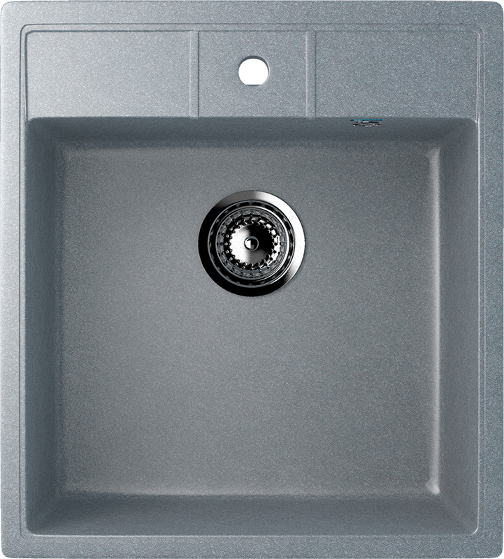 Мойка кухонная Ulgran U-406 -342 графитовая