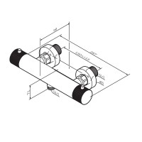Термостатический смеситель AM.PM Libre F6040022 черный