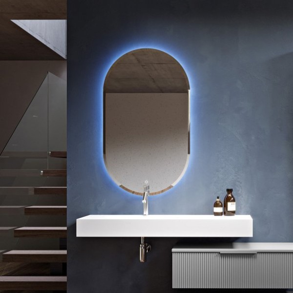 Зеркало Cezares 65x110, с подсветкой