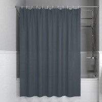Штора для ванной IDDIS Base BL01P24i11 240х200, серая