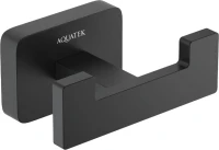 Крючок AQUATEK Либра AQ4302MB матовый черный Крючок AQUATEK Либра AQ4302MB матовый черный