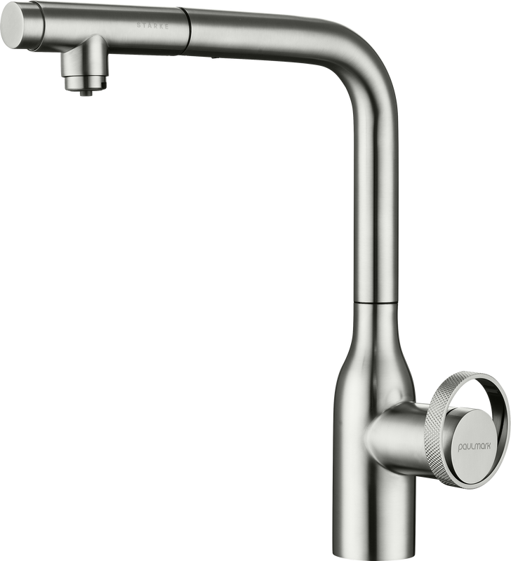 Смеситель для кухни Paulmark Urban Ur213104-BS брашированная сталь