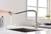 Смеситель для кухни Paulmark Urban Ur213104-BS брашированная сталь Смеситель для кухни Paulmark Urban Ur213104-BS брашированная сталь