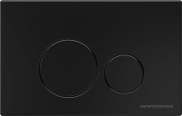 Комплект Унитаз подвесной Ceramicanova Forma CN3009 безободковый, с микролифтом + Система инсталляции для унитазов Envision CN1001B с кнопкой смыва и