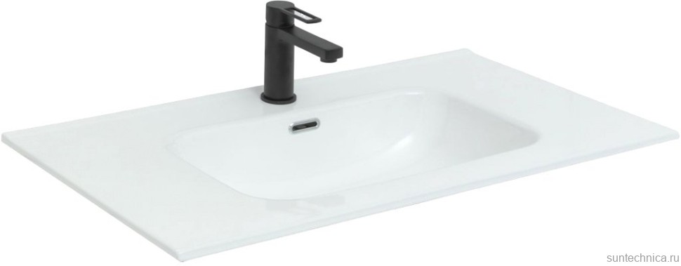 Тумба с раковиной Aquanet Lino 100 дуб веллингтон