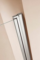 Душевая дверь в нишу Cezares Eco ECO-O-B-1-90-C-Cr стекло прозрачное