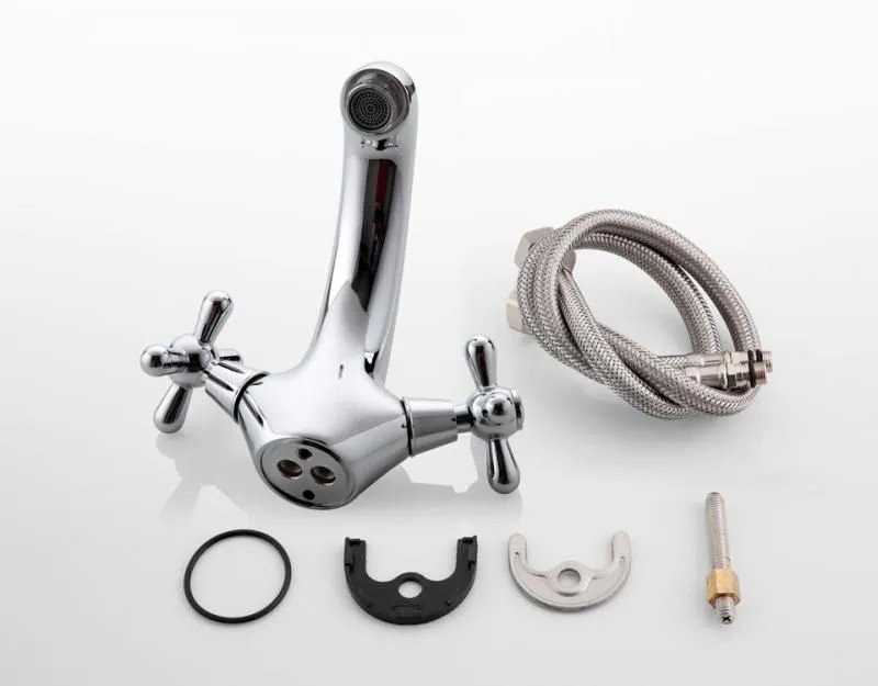 Смеситель для раковины Fashun A1025 хром