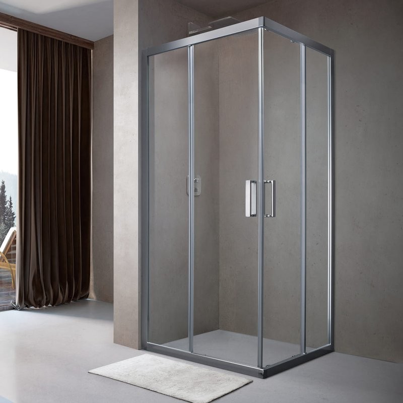 Душевой уголок Terminus Соренто 05 5ES90х90C 90х90, хром