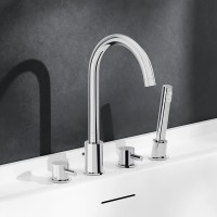 Смеситель на борт ванны Damixa Scandinavian Pure 360400000 хром Смеситель на борт ванны Damixa Scandinavian Pure 360400000 хром