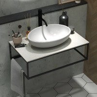 Столешница с раковиной 1MarKa Loft 80