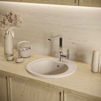 Мойка кухонная Domaci Болонья М-03-003 бежевая Мойка кухонная Domaci Болонья М-03-003 бежевая