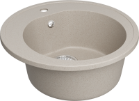 Мойка кухонная Domaci Болонья М-03-003 бежевая Мойка кухонная Domaci Болонья М-03-003 бежевая