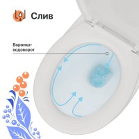 Комплект Унитаз подвесной DIWO Анапа безободковый + Крышка 800-003-709 дюропласт, с микролифтом + Звукоизоляция Geberit + Инсталляция Duofix UP 320 111.300.00.5 + Кнопка Sigma 01 115.770.11.5 белая + Крепления 111.815.00.1 к стене