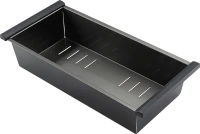 Мойка кухонная Gappo GS5050-6 с коландером, графит