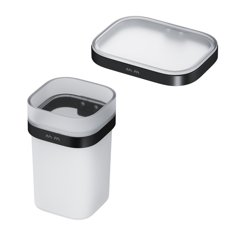 Набор Стакан AM.PM Func A8F34322 + Мыльница A8F34222