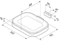 Набор Стакан AM.PM Func A8F34322 + Мыльница A8F34222